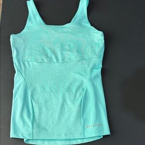 CyclingTank Top in Aqua